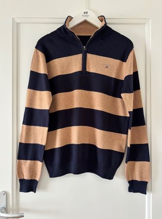 Men's half-zip sweater with wool - GANT - size S