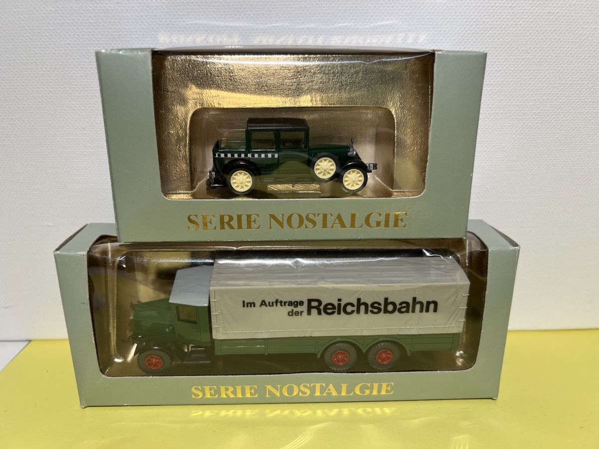 Roskopf Modellini d'auto: Roskopf Mercedes Oldtimer in 1/87 – Nuovo e nell'imballaggio originale da Weinfelden venduto da Kammerflimmern