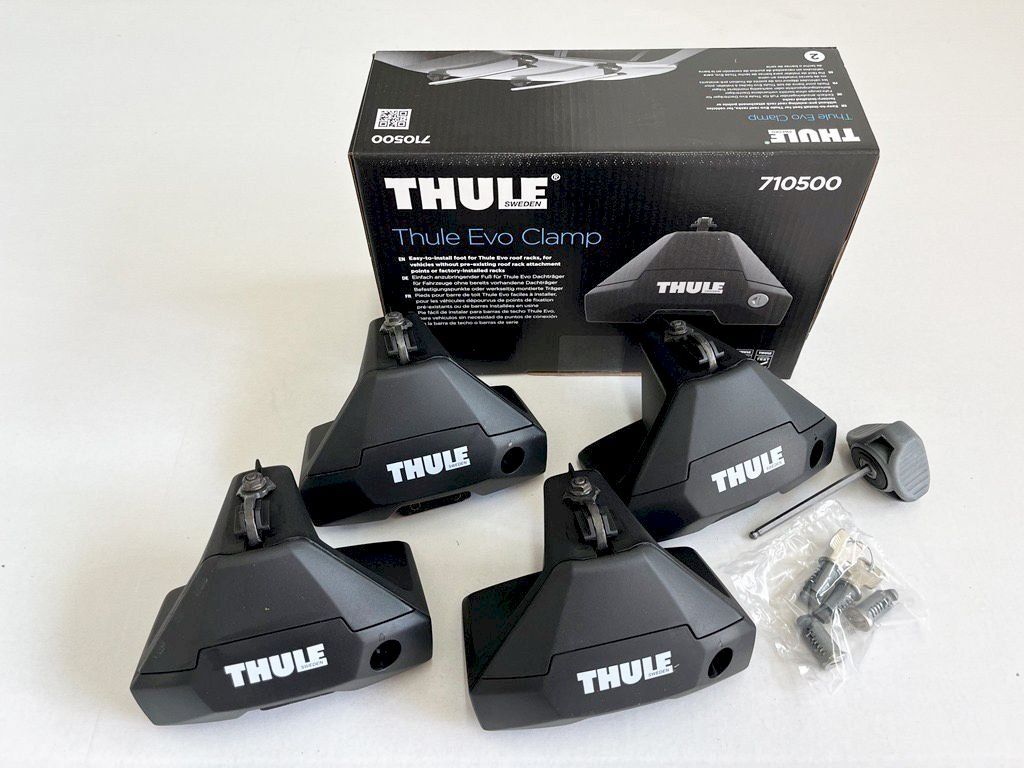 Portapacchi: Thule Evo Clamp 4er-Pack Dachträger Füße – Nuovo e nell'imballaggio originale da Bottighofen venduto da zaap