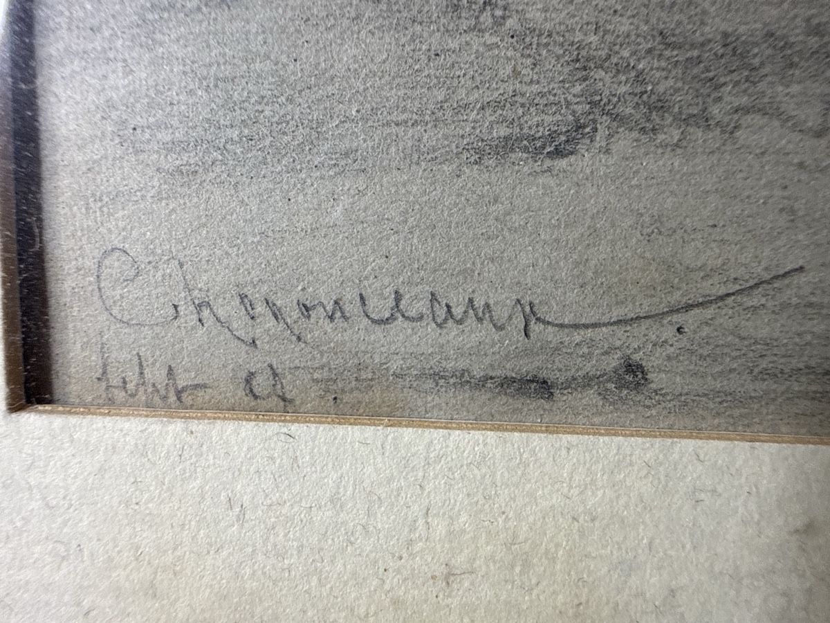 Dipinti: De PURY Paul Dessin de Chenonceaux – Usato da Schmitten FR venduto da Hohezelg 4