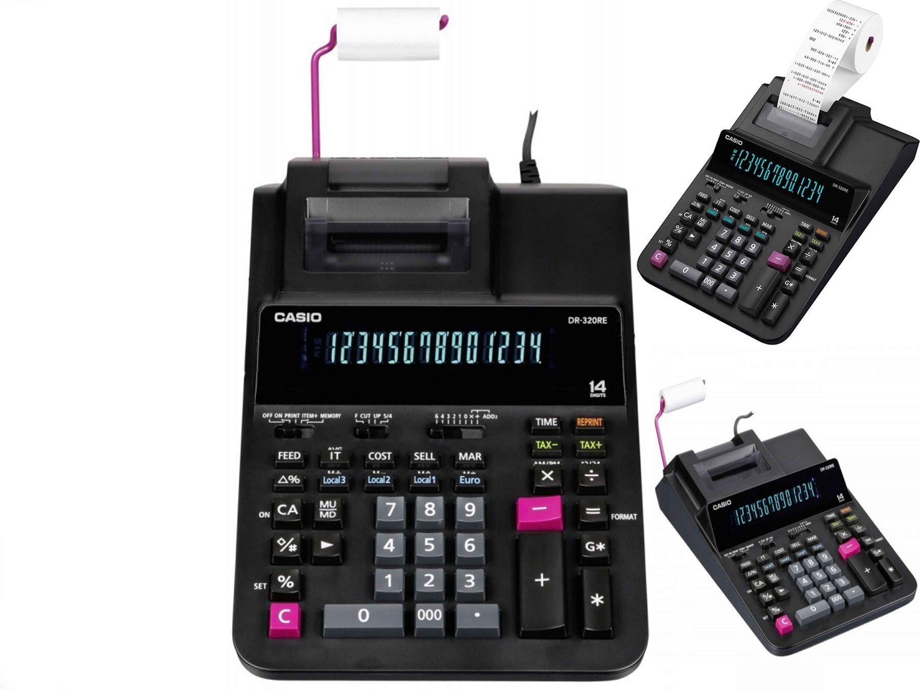 Casio Calcolatrici tascabili: CASIO DR-320RE druckender Bürorechner – Nuovo e nell'imballaggio originale da moosseedorf venduto da RTN10 1
