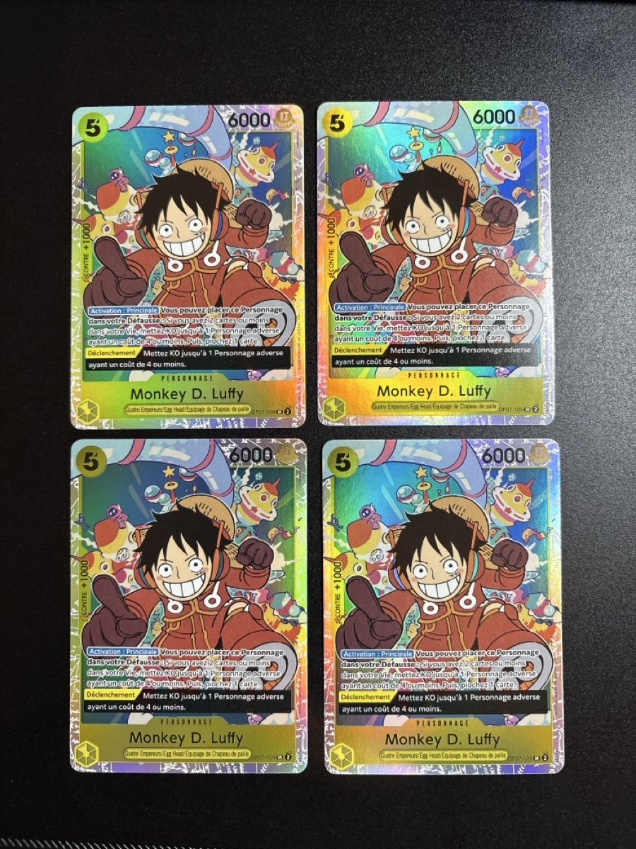 Bandai Carte collezionabili: OPTCG - PlaySet Luffy OP07-109 FR – Usato da Pully venduto da DonChepe-1904