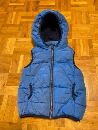 Warm gefütterte Weste / Gilet für Kleinkinder Gr 92 / 98