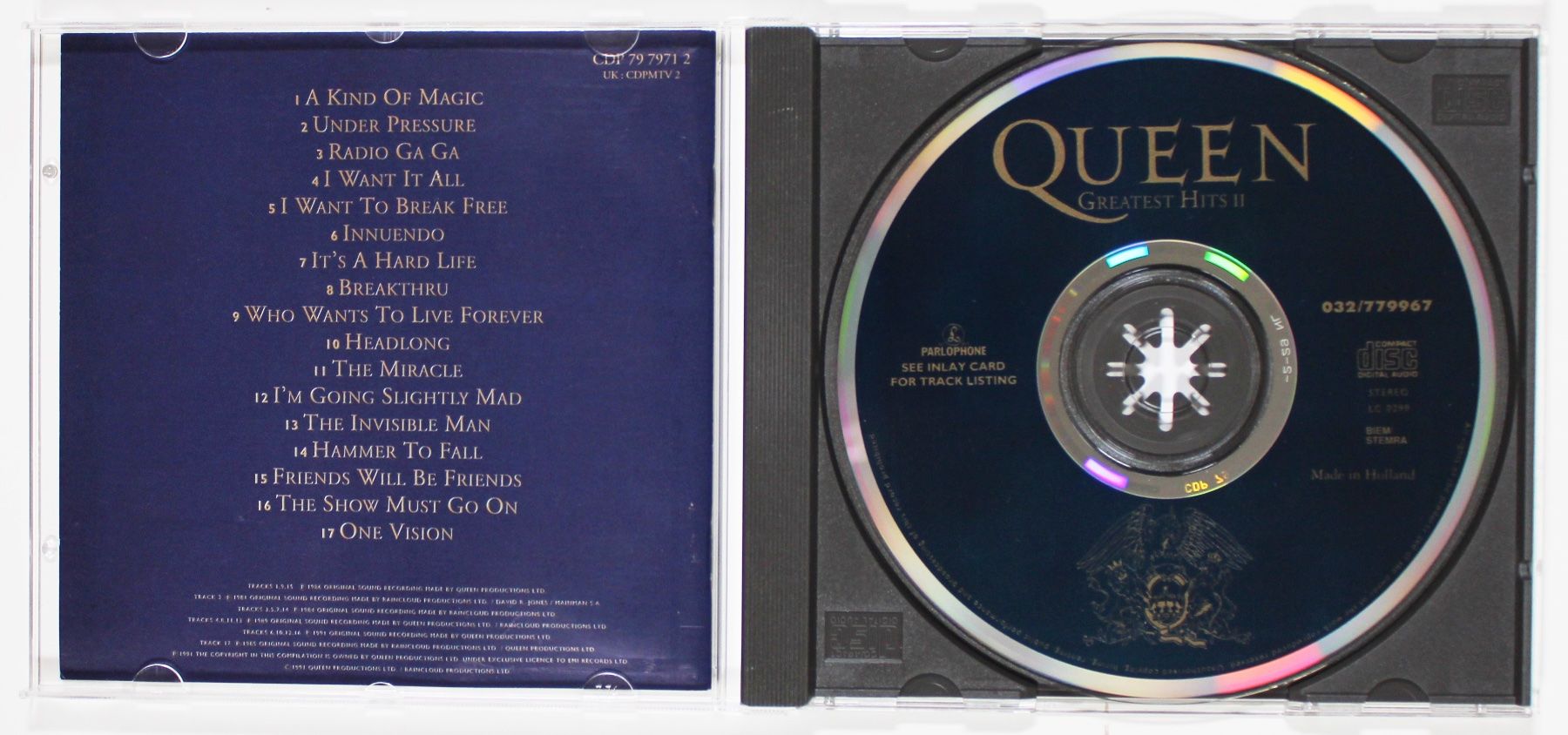 CD: CD - QUEEN - GREATEST HITS II – Usato da Brüttisellen venduto da Collector-Corner 1