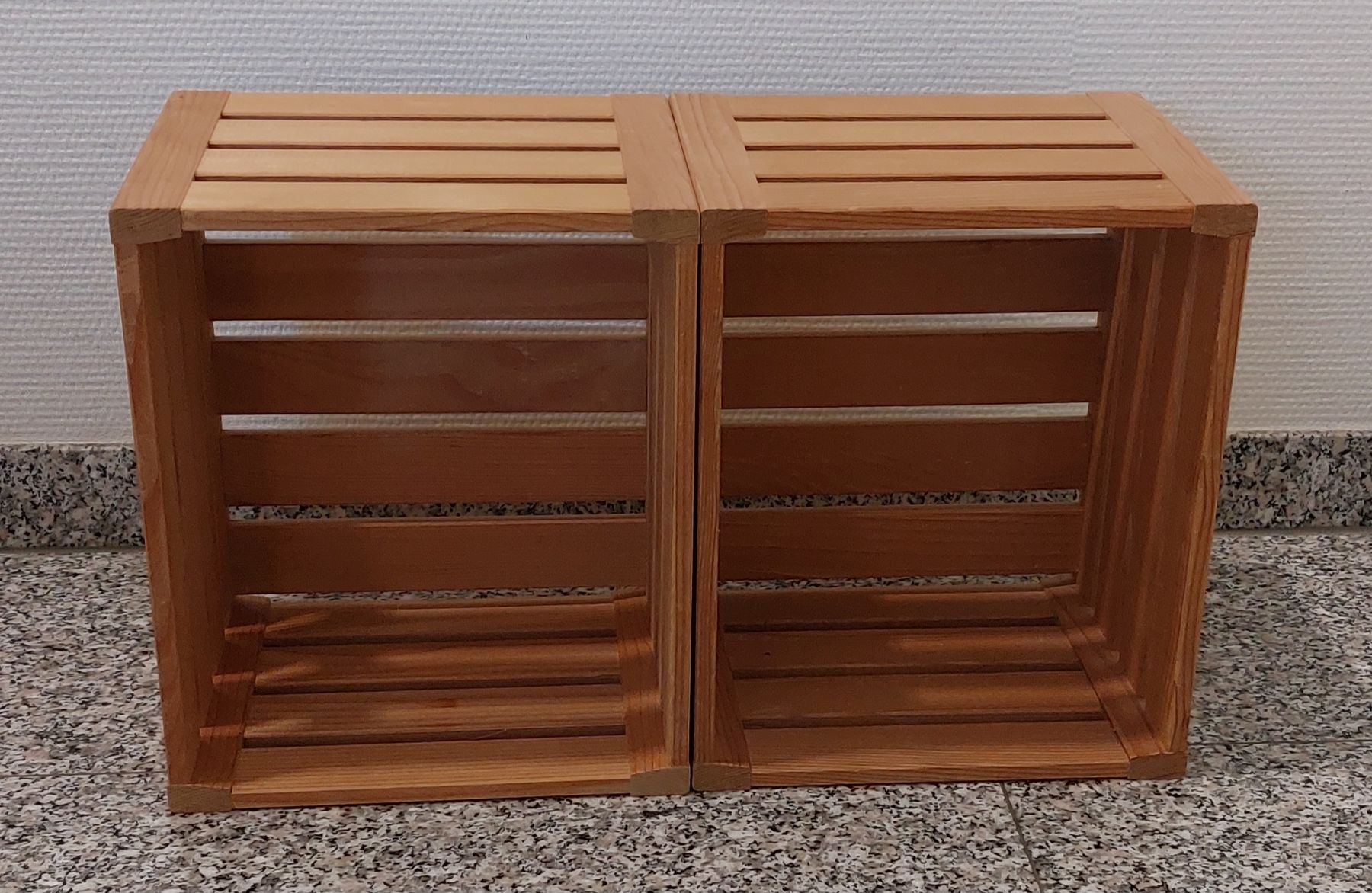 Casse di trasporto: Holzregale, kleine Holzharasse – Usato da Baar venduto da Mango347