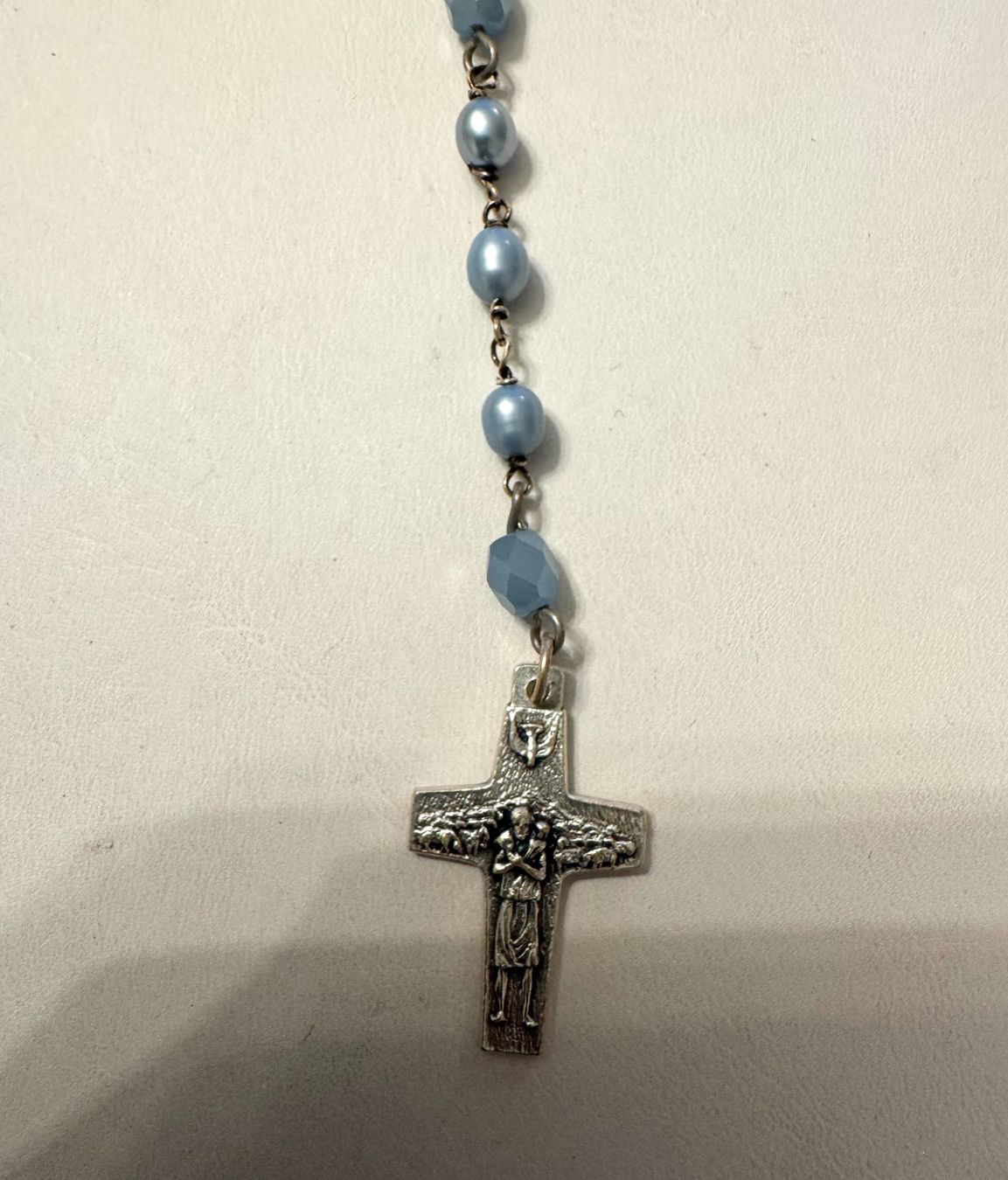 Altri gioielli: NEU: Rosenkranz Perlen - hell blau – Nuovo (secondo la descrizione) da Maienfeld venduto da Fashion_2009 1