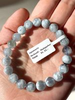 Selten! Madagaskar Aquamarin Armband,Edelstein Armband 10mm