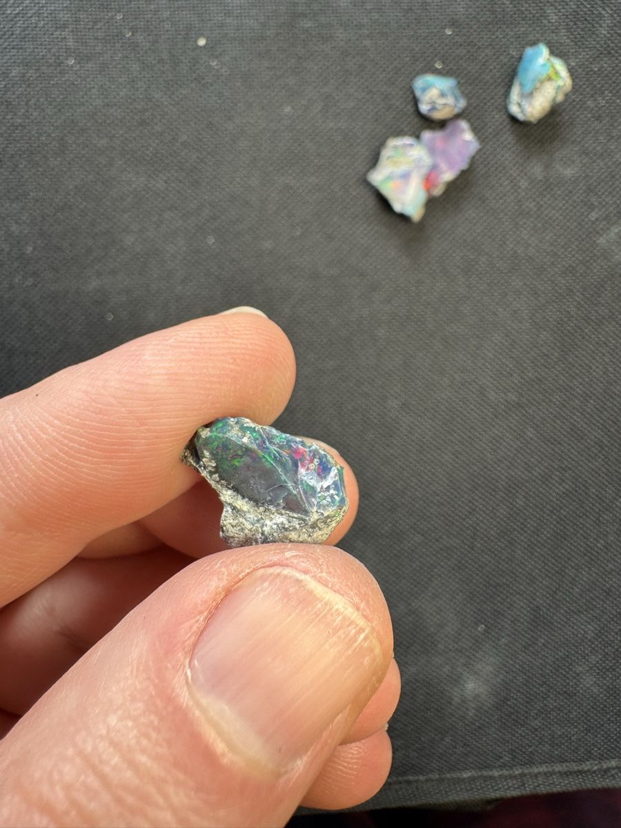 Pietre preziose: Äthiopische Schwarzopal lot 44.45ct – Nuovo e nell'imballaggio originale da Wängi venduto da Horus90 5