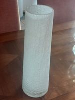 Vintage Crackle Glas  Bodenvase, handgemacht