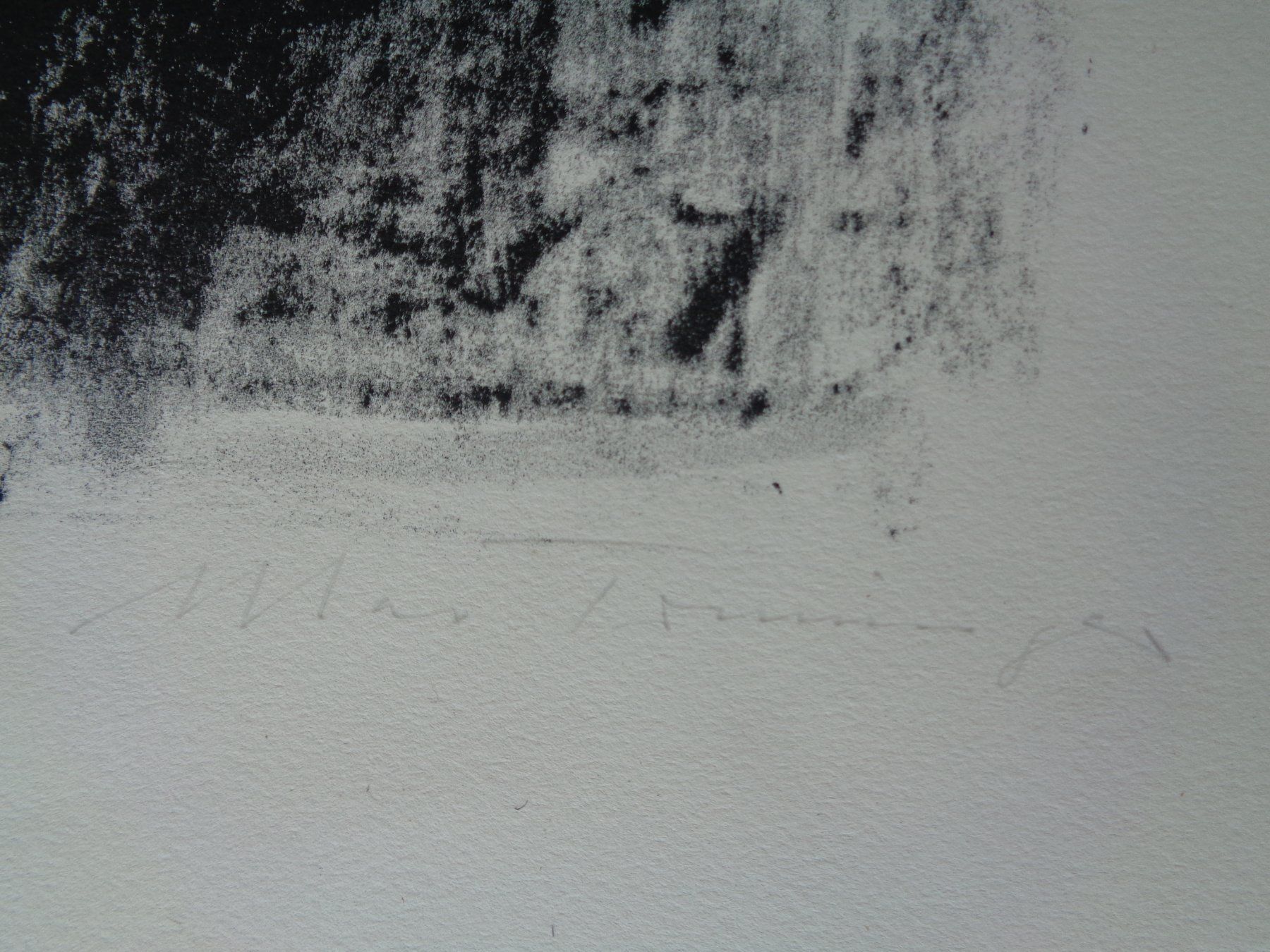 Grafica & Litografie: Lithographie von Max Truninger hinter Glas – Usato da Chur venduto da omonia 3