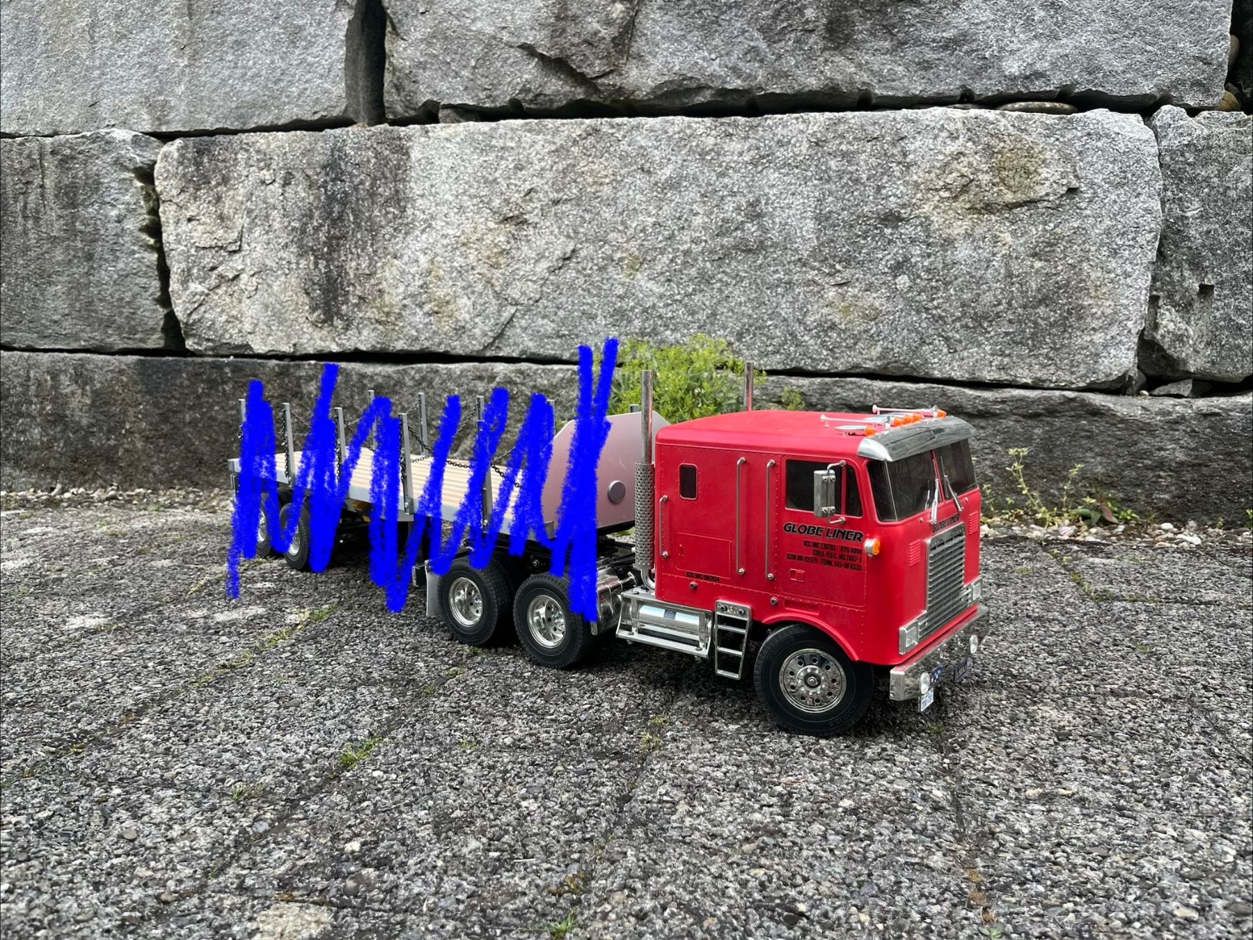 Tamiya RC Kits de montage: Tamiya Globeliner ohne Trailer – D'occasion à Hettlingen par mat_ts7l 2