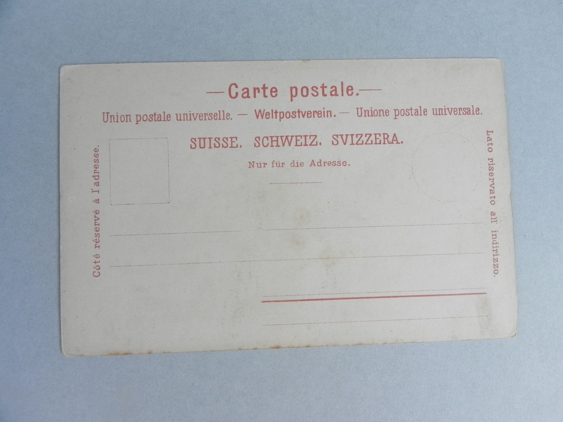 Ansichtskarten: Carte Costume Vaudoise Vigerons VD Vins – Gebraucht aus Siebnen von krimsie 1