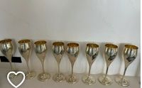Gläser: 8  Solid silver wine goblets gold plate inside, very smart – Gebraucht aus Zollikon von kmg1