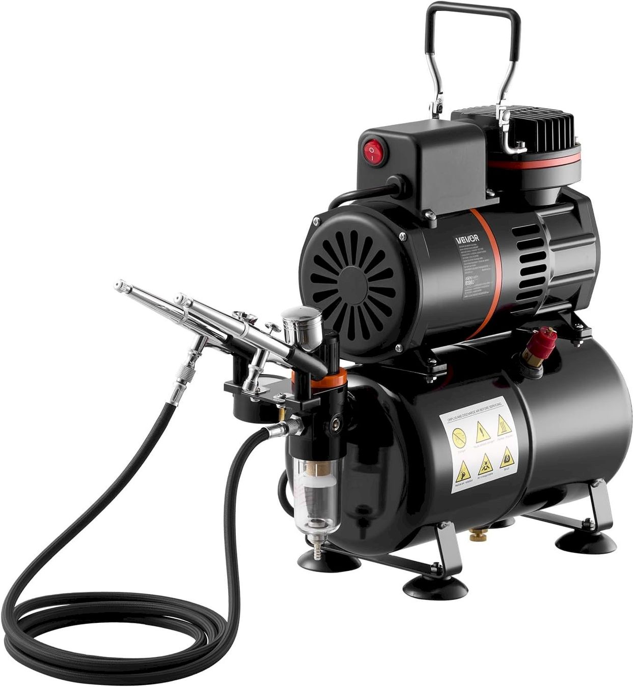 Tous les outils: VEVOR Airbrush Set mit Luftkompressor – Neuf avec emballage d'origine à Bottighofen par zaap 1
