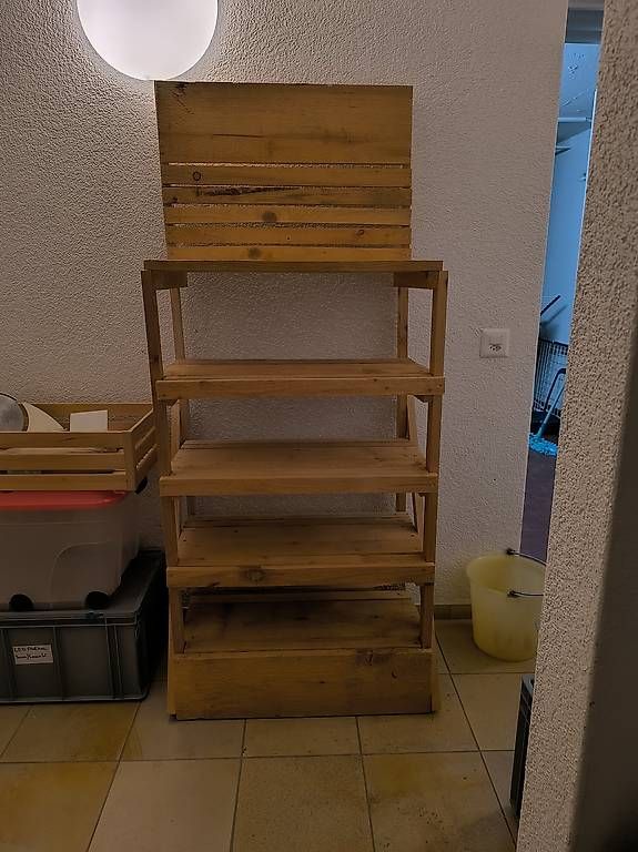 Scaffali: Massives Kellergestell - Schwerlastregal Eigenbau – Usato da Unterkulm venduto da Paulinchen64