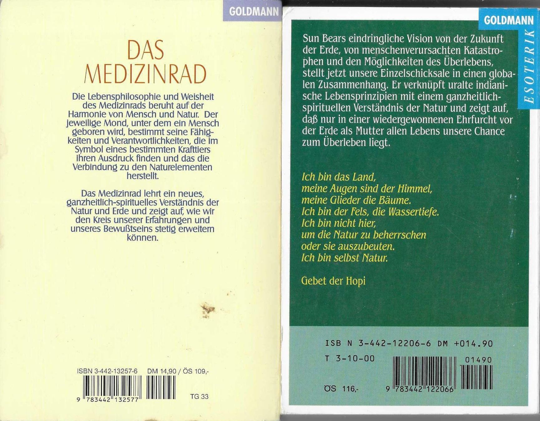 Bücher: Sun Bear & Wabun Wind - 2 Bücher – Gebraucht aus Flims - Dorf von Stagediver 1
