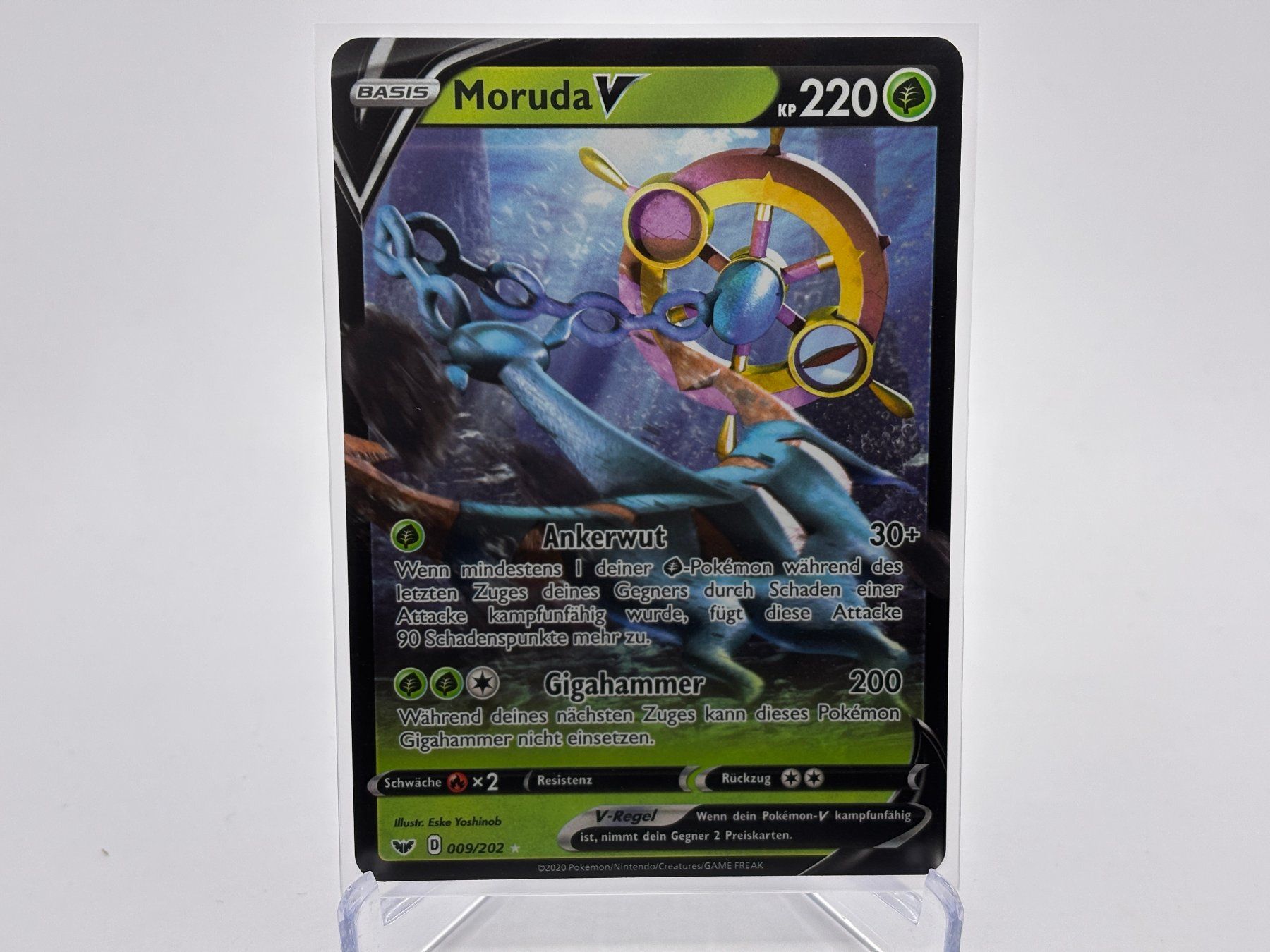 Pokémon Carte collezionabili: Schwert & Schild - Moruda V  (SSH 9) - DE – Nuovo (secondo la descrizione) da Allschwil venduto da Bullach