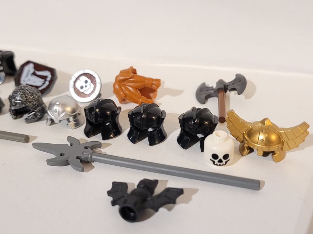 Lego castle und Lord of the rings für ritter minifiguren 6