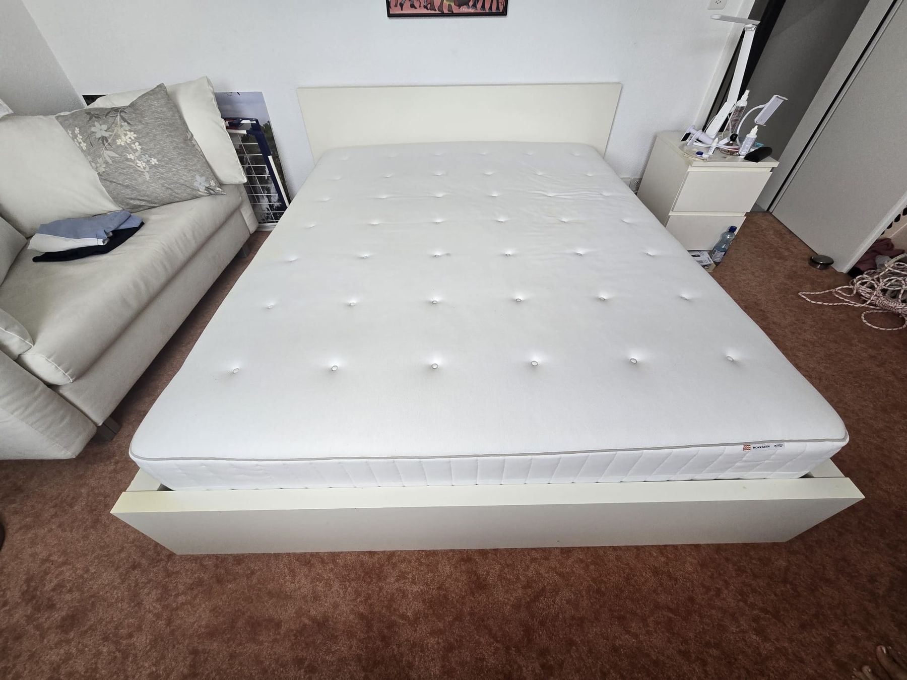 Ikea Betten: IKEA MALM  Bettgestell 160x200cm – Gebraucht aus Neftenbach von robe11 5