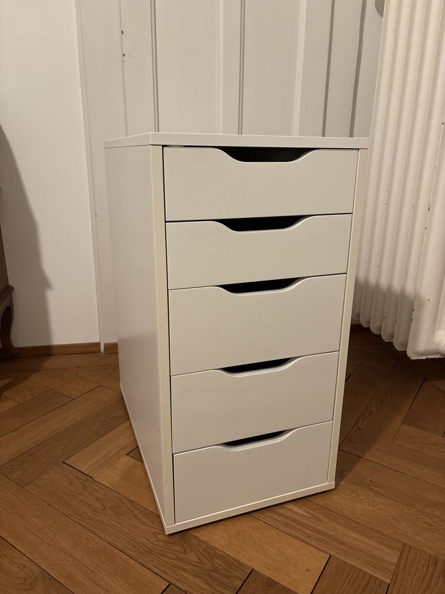 Ikea Cassettiere: Meuble bureau 5 tiroirs IKEA – Usato da Biel/Bienne venduto da zim_p7k5