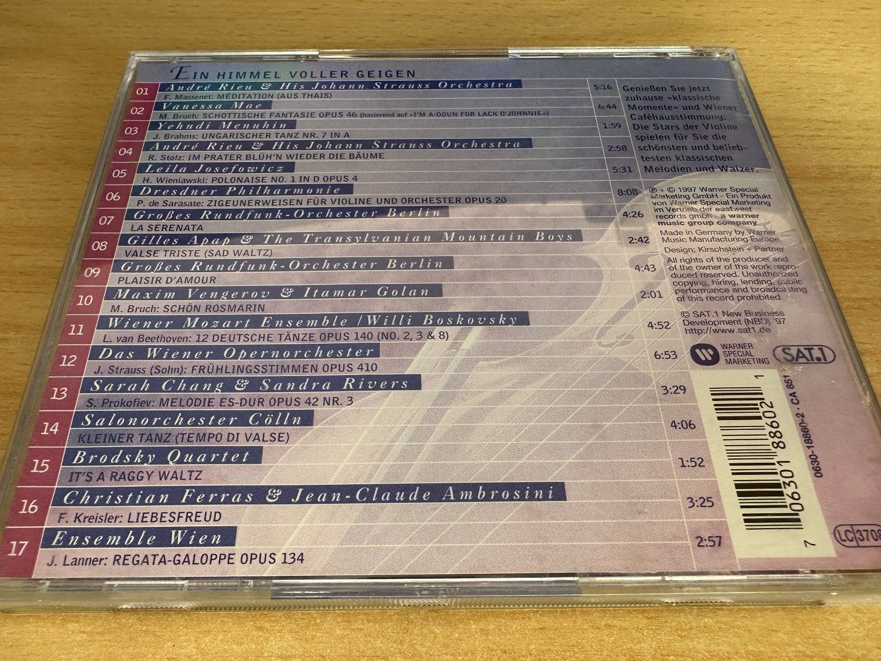 CD: Various – Ein Himmel Voller Geigen – Usato da Rikon im Tösstal venduto da Alpenmutz 1