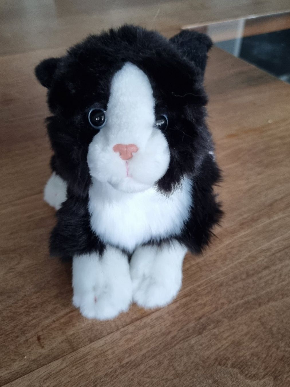 Teddy Hermann Jouets: Kuscheltier Katze schwarzweiss – Neuf (Voir description) à Waltenschwil par Larache90