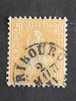 1877, Sitzende Helvetia 20 Rp