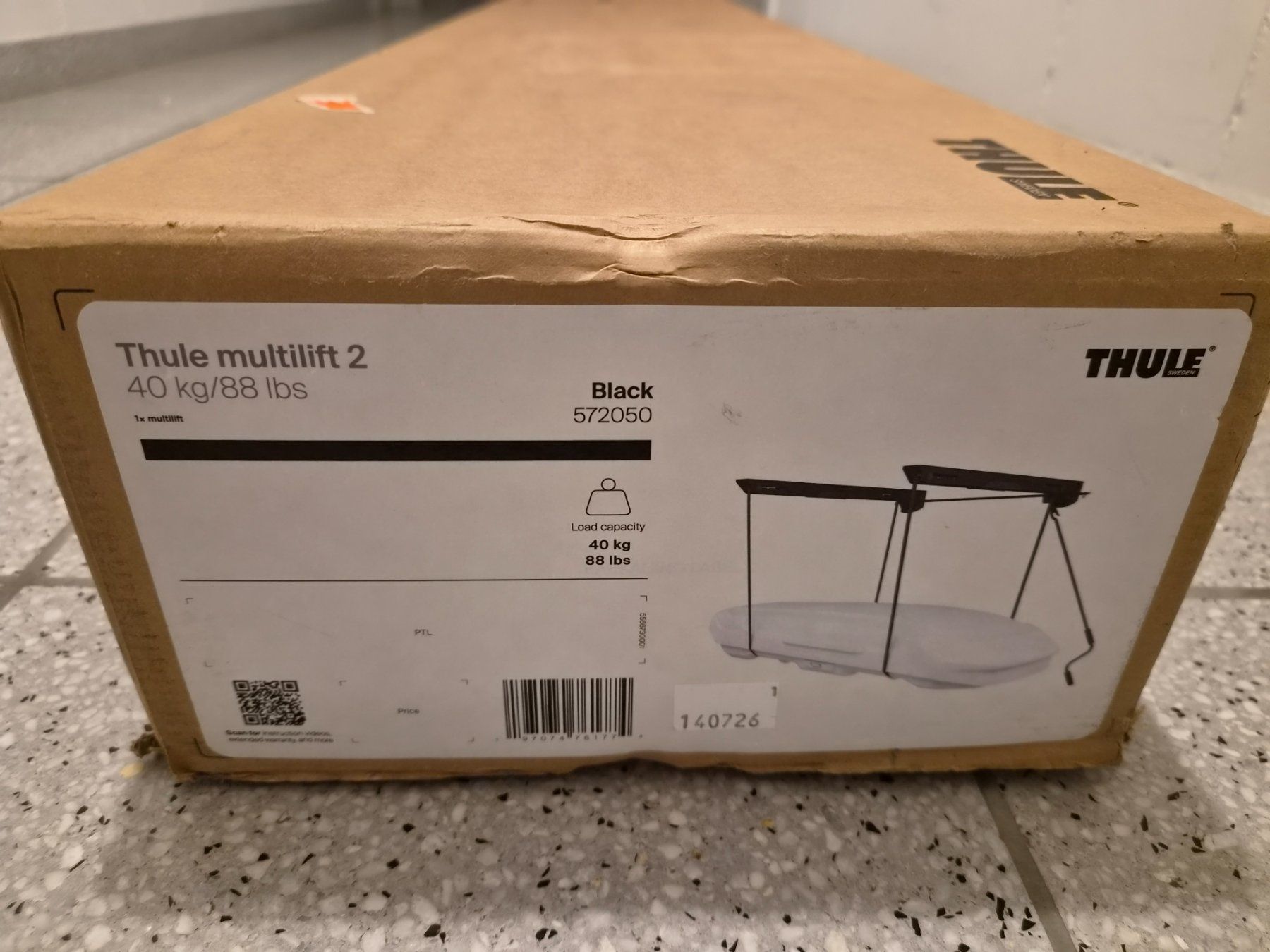 Thule Coffres de toit: Thule Multilift 2 40kg – Neuf avec emballage d'origine à Schneisingen par dav_bns9