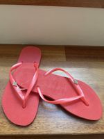 Havaianas Flip-Flops Grösse 35/36 rot mit Schmuckstein