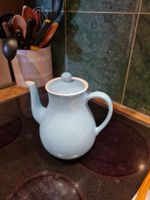 RösslerKaffeekanne blau Keramik gebraucht aber wie neu