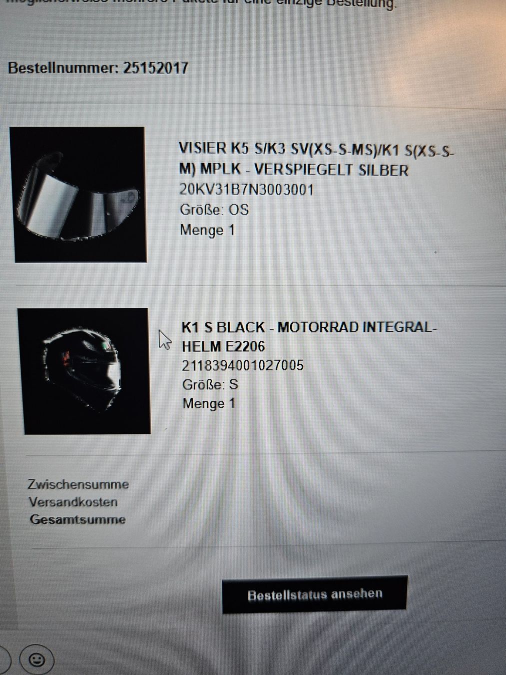 AGV Caschi & visiere: AGV K1 S Blacl-Motorrad Integral Helm E 2206 – Nuovo (secondo la descrizione) da Oftringen venduto da Mrg3 5
