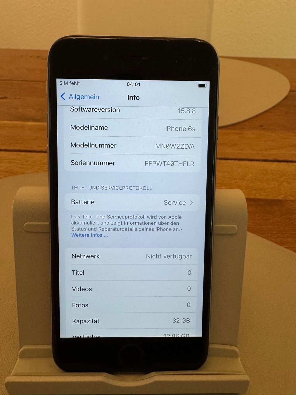 Apple Telefoni cellulari / Smartphones: iPhone 6s – Usato da Adliswil venduto da Busys 1