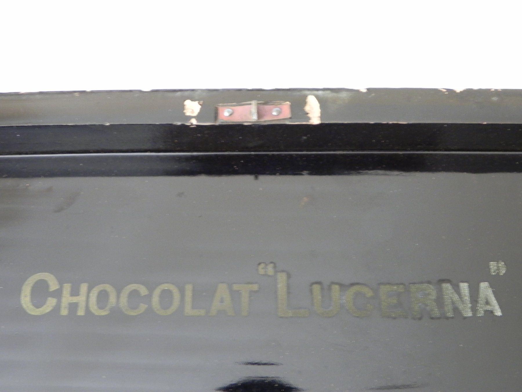 Barattoli: Alte Schachtel "Chocolat Lucerna" / Lackschatulle? – Usato da Minusio venduto da Lory64 7