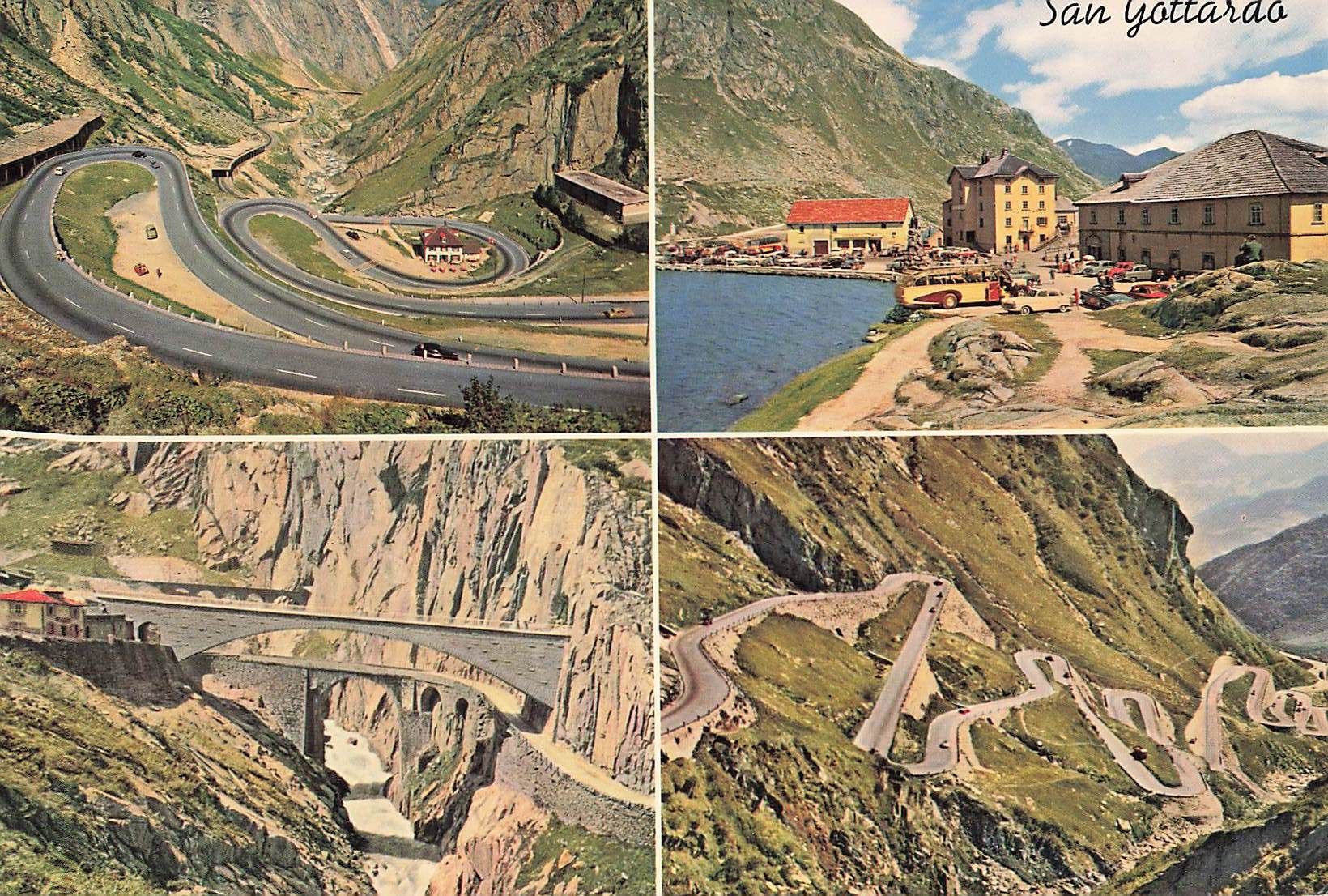 Cartoline postali: San Gottardo formato 21 x 15 – Usato da Biasca venduto da Blenio71