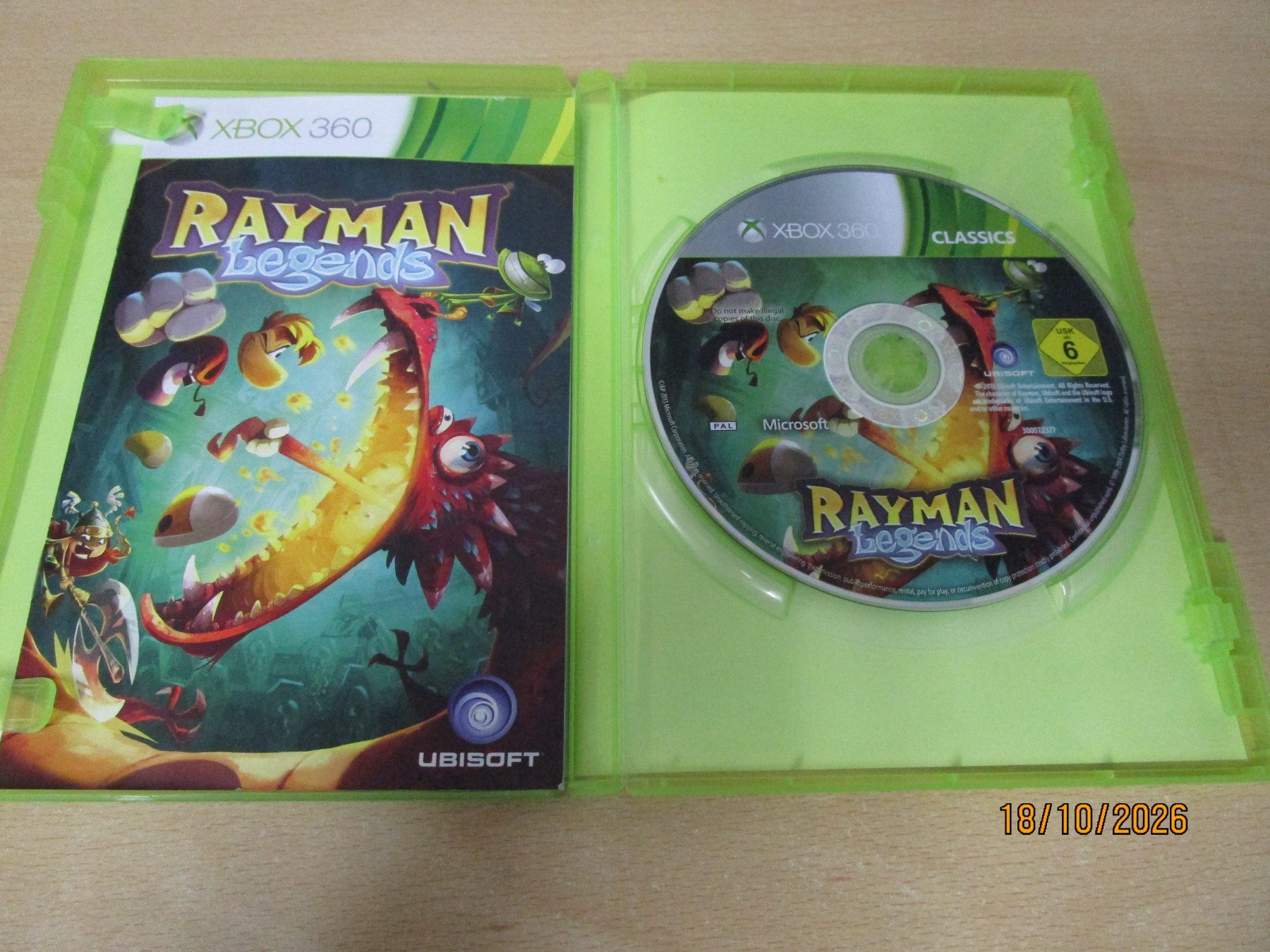 Microsoft Giochi: Rayman Legends Xbox 360 Xbox360 – Usato da Goldau venduto da agestuffer 2