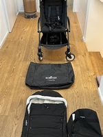YOYO Kinderwagen Total Black ? wie neu, inkl. Zubehör
