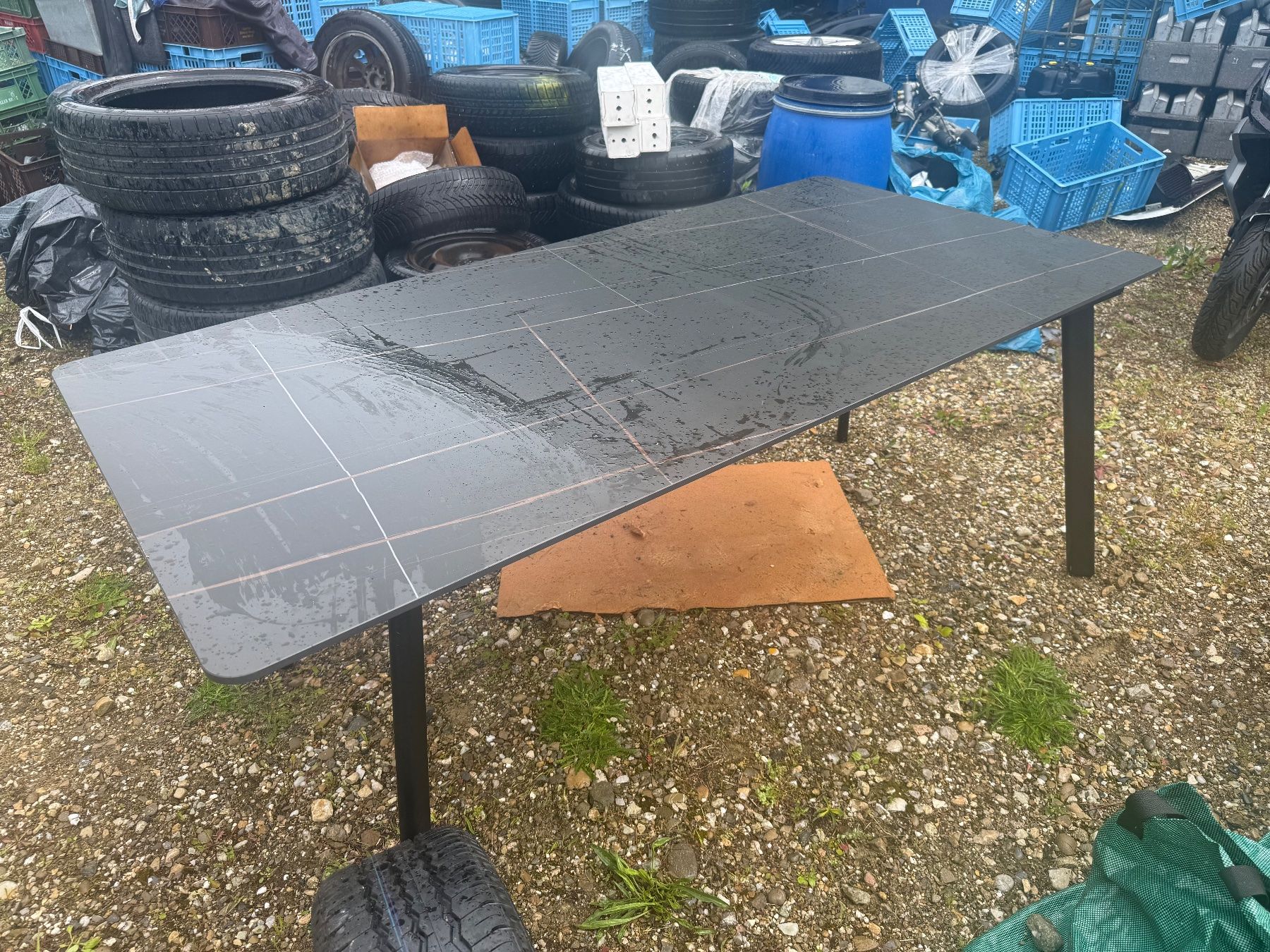 Tavoli: Schöner Marmor Esstisch, Gartentisch, Bürotisch – Usato da Cham venduto da cengo_ag