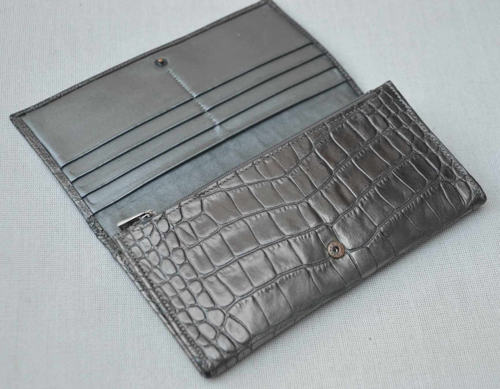 Longchamp Portemonnaie: Portefeuille Longchamp roseau – Gebraucht aus Collonges von Auganien 6