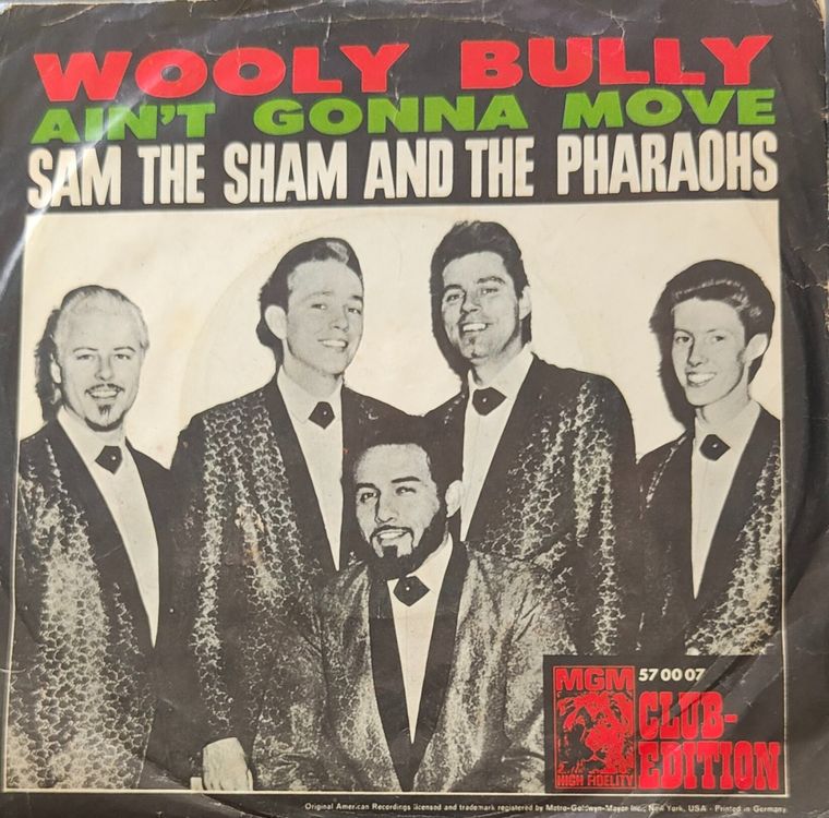 Vinyl Single Sam The Sham & The Pharaos - Wooly Bully (Gebraucht) in ...