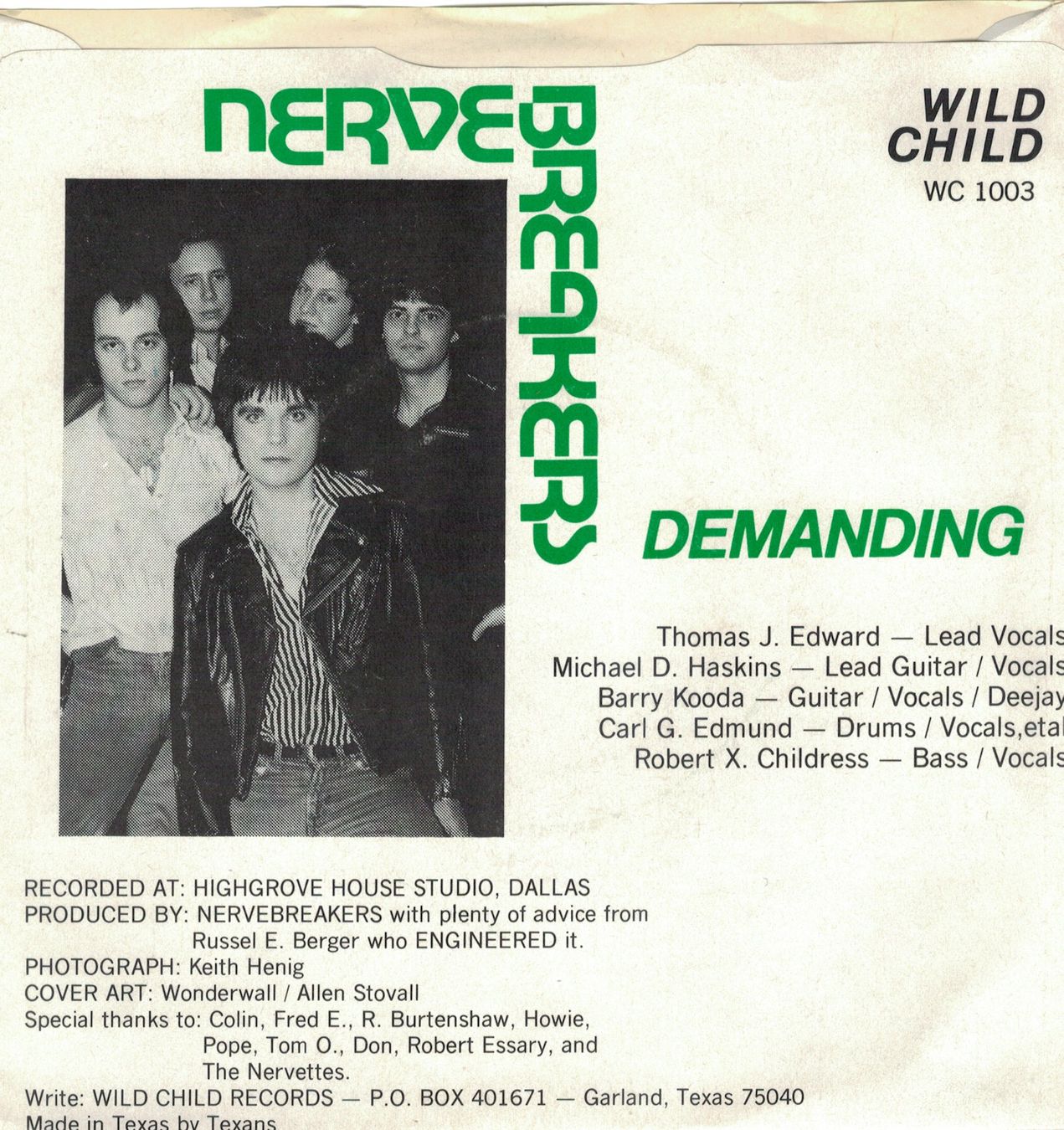 Vinyles: Nervebreakers - Hijack The Radio / Why Am I So Flipped  7” – D'occasion à Lugano par mdal 1