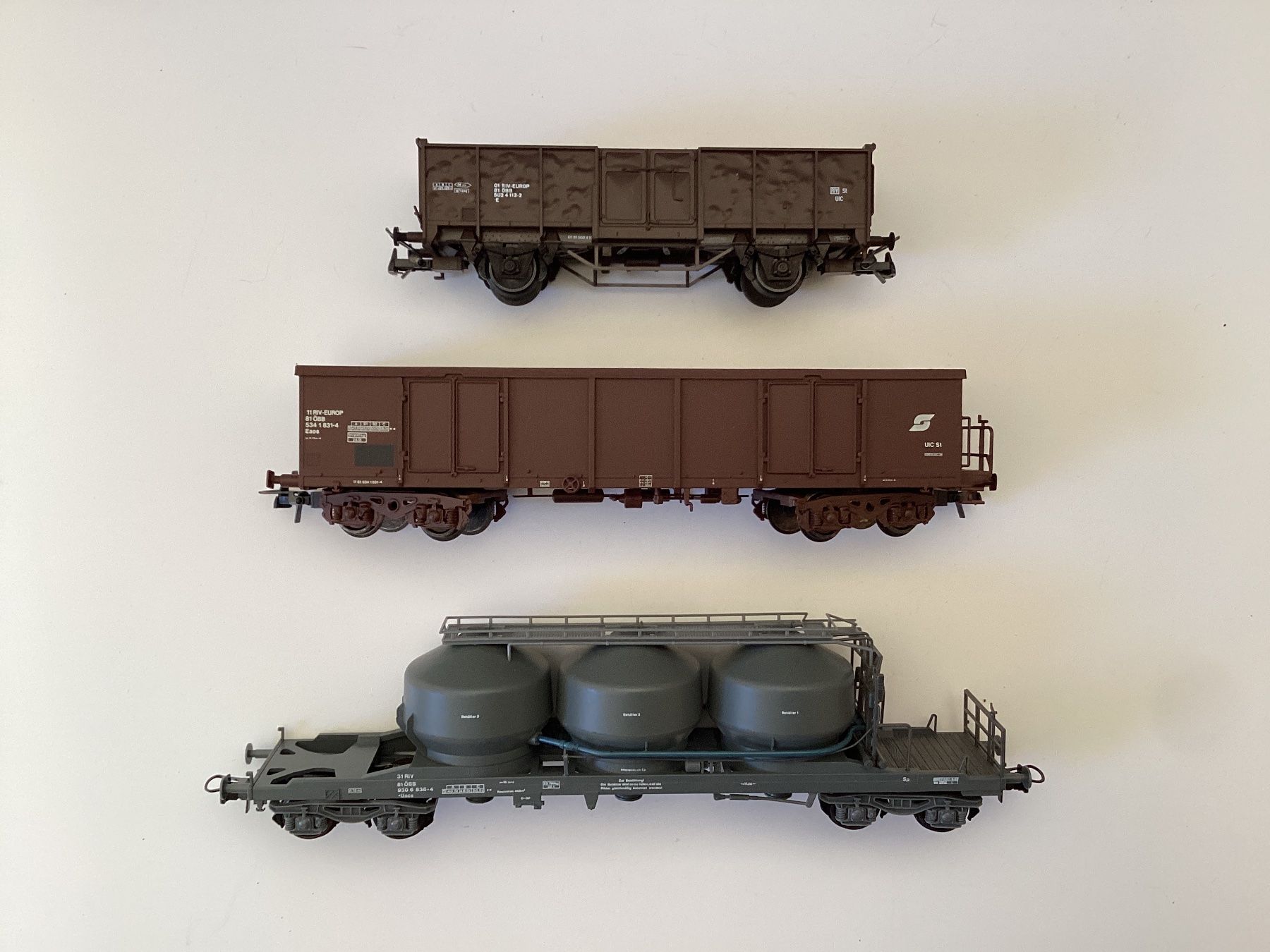Roco Modellini di ferrovie: Roco Liliput Güterwagen ÖBB 1:87 H0 – Usato da Effretikon venduto da simtek_de