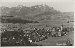 Gais AR Kleines Dorf Nahaufnahme ca. 1940  sehr gut erhalten