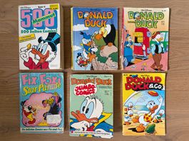 Comic Donald Duck, Fix und Foxi und Mammut