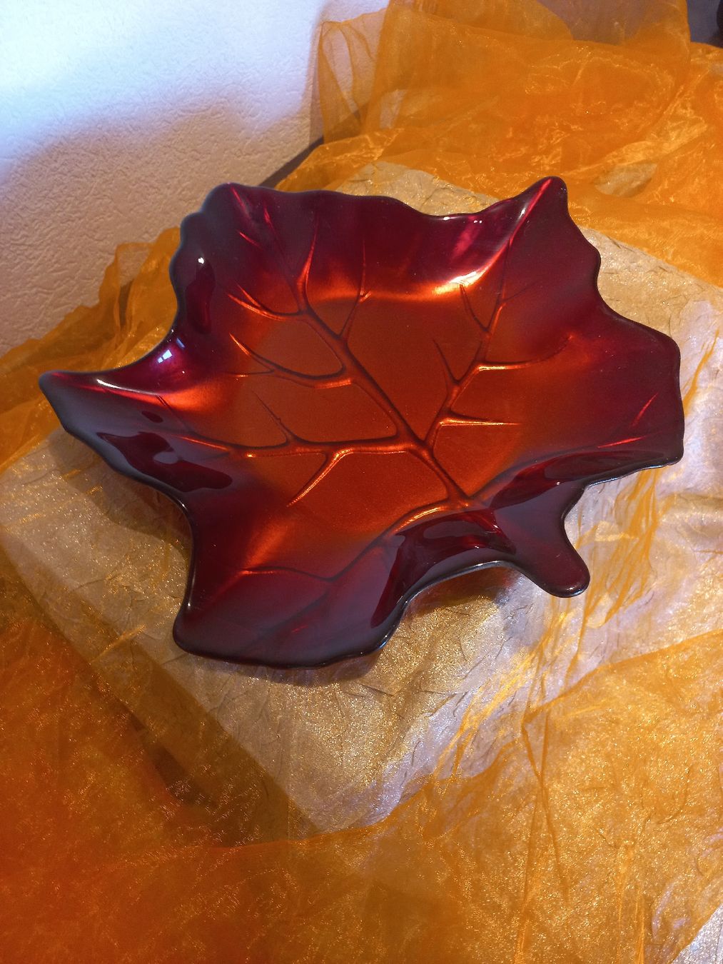 Servierplatten: plat feuille d'automne – Gebraucht aus La Sagne NE von John7Steph 2