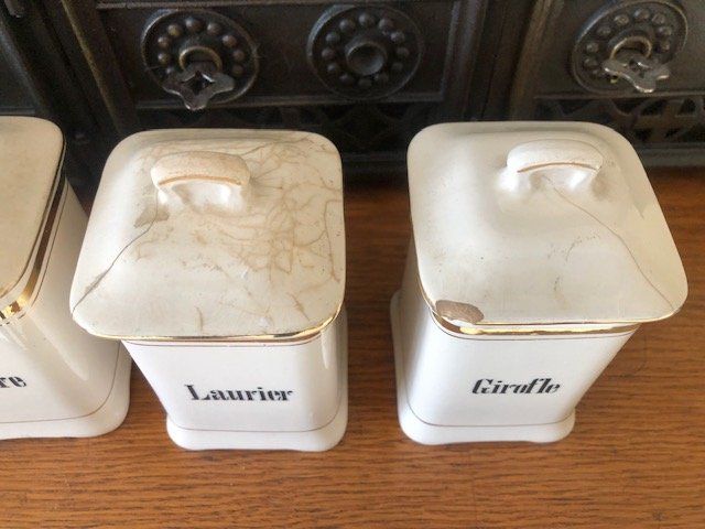 Contenitori & Simili: 6 petits pot à épices Villeroy et Boch – Usato da Chézard St Martin venduto da schmitt 3