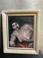 Tableau femme nue signé Gemälde Frau signiert Rolland SOGUEL