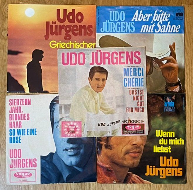 Dischi in vinile: Singles:   5x UDO JÜERGENS Top Singles! – Usato da Frenkendorf venduto da Yard-Sale-2000 6