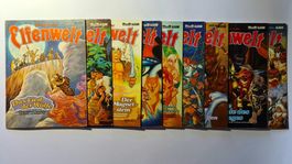 9 verschiedene" Abenteuer in der Elfenwelt" Comics