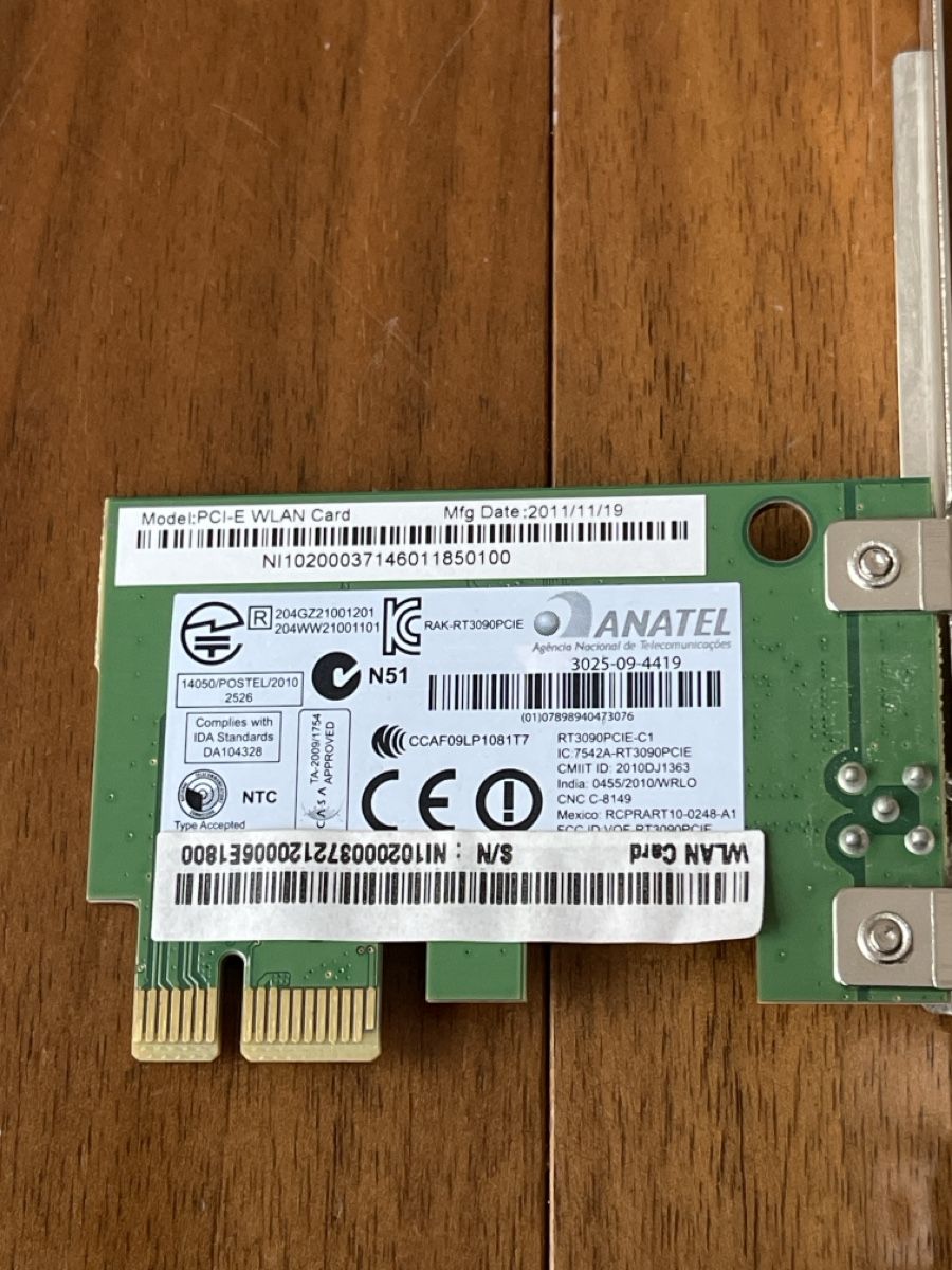 Unità & Adattatore: PCI-E WLAN Karte – Usato da Unterkulm venduto da AnoliOccasion 2