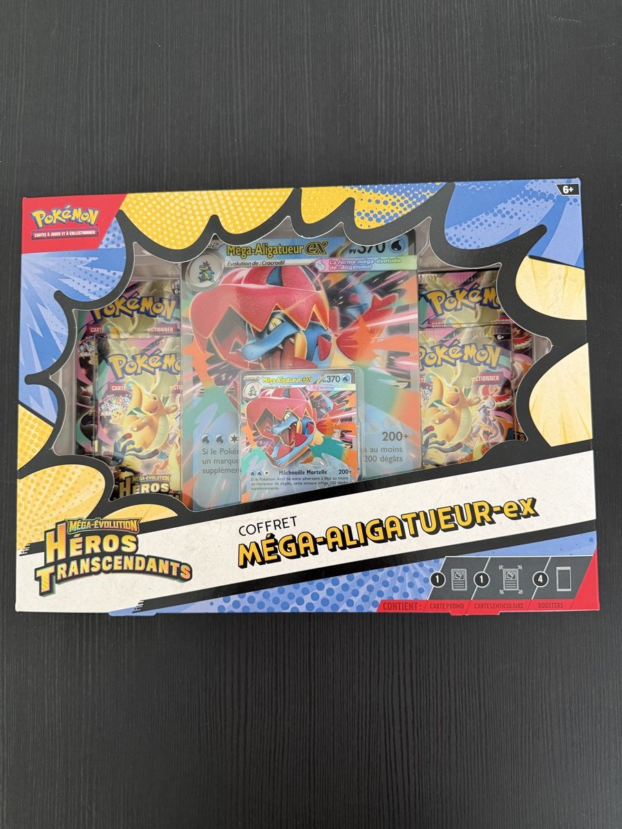 Pokémon Sammelbilder & Trading cards: Heros Transcendent Coffret Mega-Aligateur-ex – Neu und originalverpackt aus Uetendorf von burri92